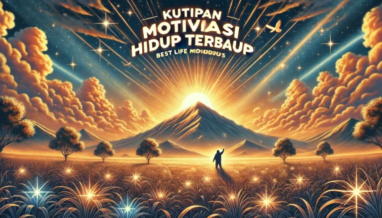 Kutipan Motivasi Hidup Terbaik