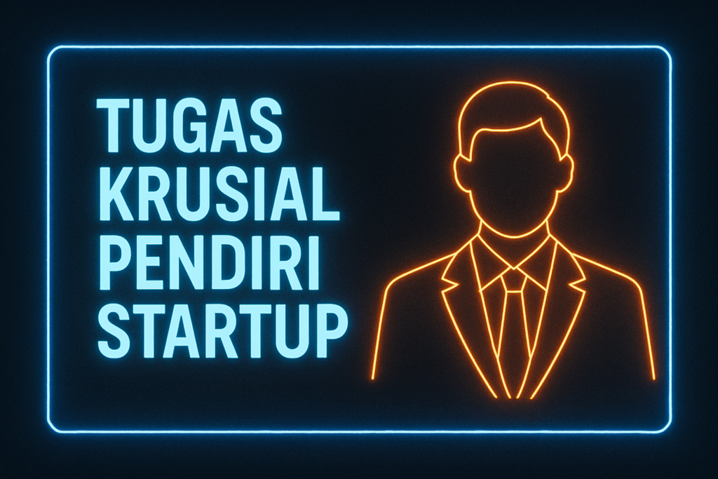 Tugas Krusial Pendiri Startup