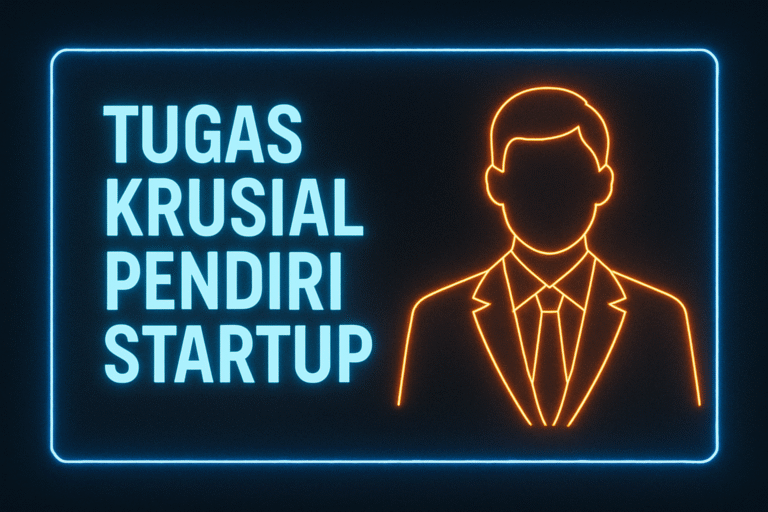 Tugas Krusial Pendiri Startup