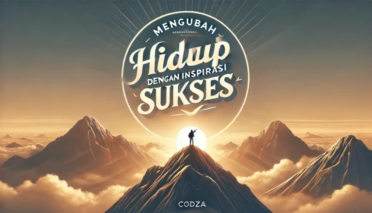 Mengubah Hidup Dengan Inspirasi Sukses