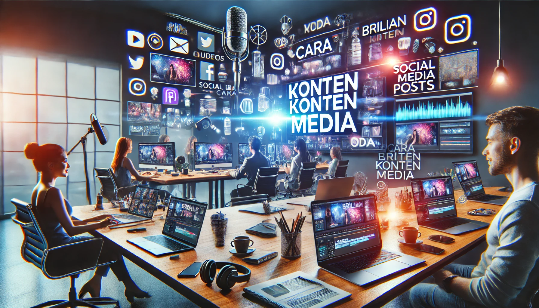 Cara Brilian Konten Media