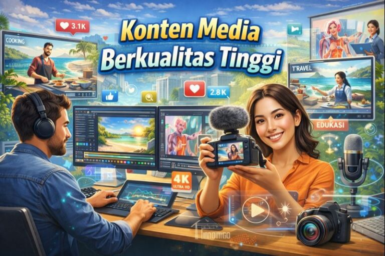 Konten Media Berkualitas Tinggi