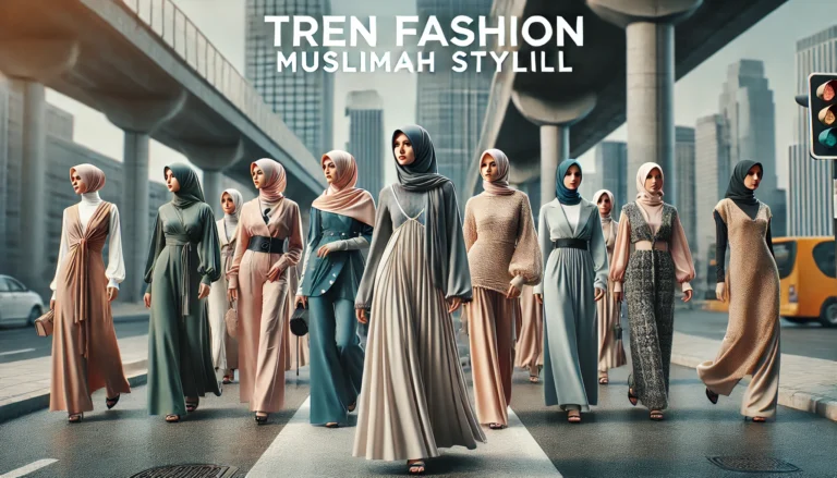 Tren Fashion Muslimah Stylish